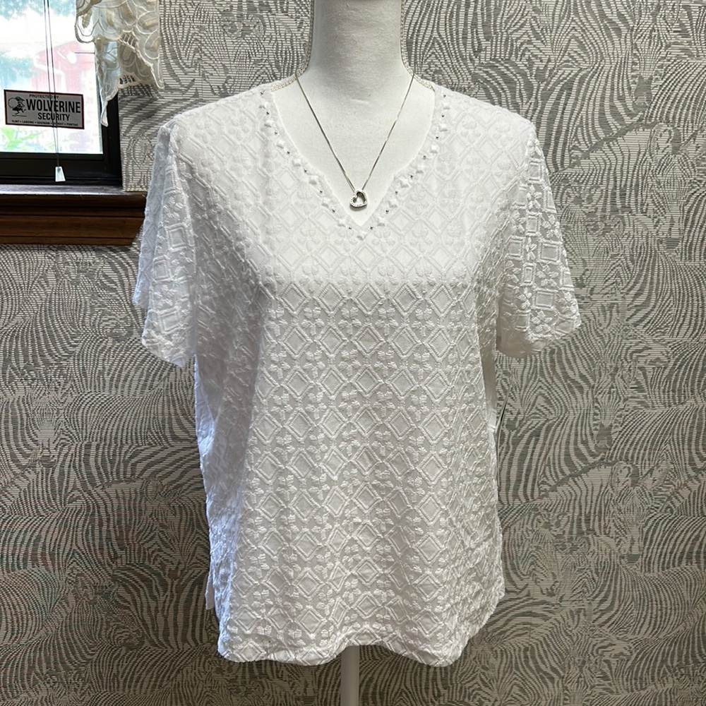 New with tag top from Alfred Dunner